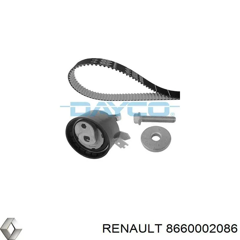 Juego de correas dentadas Renault (RVI) 8660002086 precio, desde 53,36 EUR