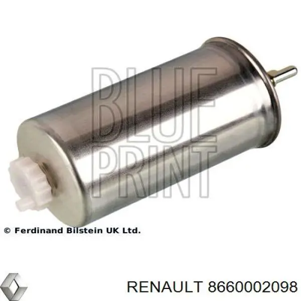 Comprar 8660002098 Renault (RVI) Filtro diesel