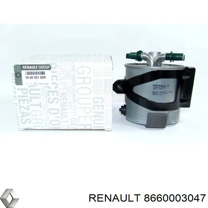 8660003047 Renault (RVI) filtro de combustible