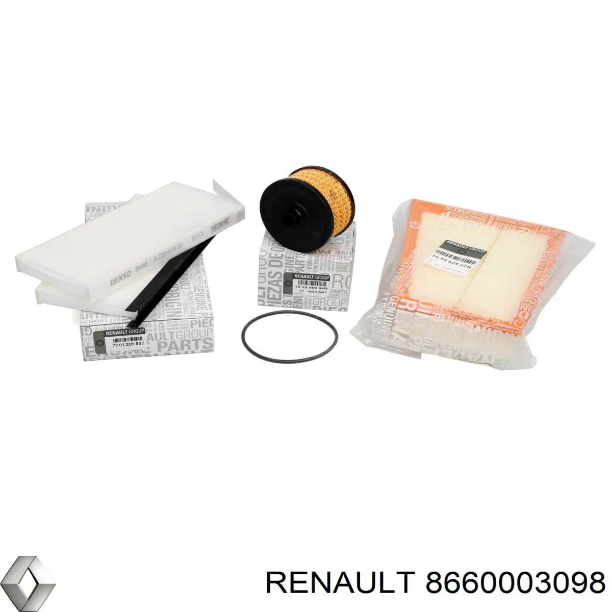 8660003098 Renault (RVI) filtro de aire
