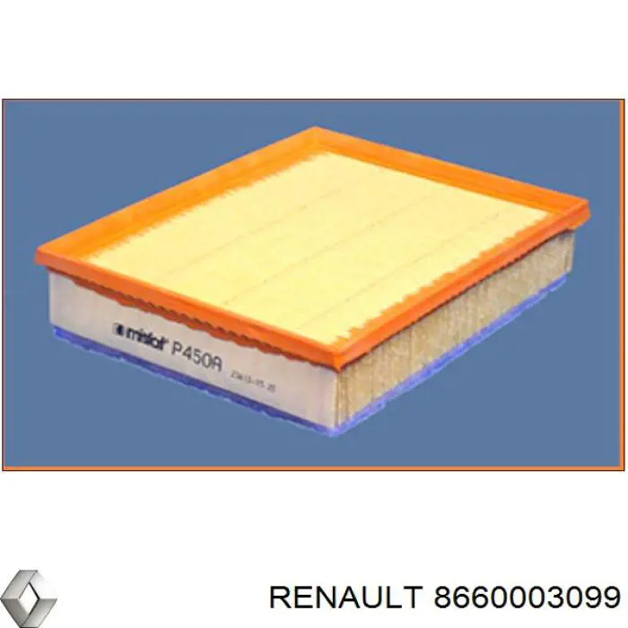 Comprar 8660003099 Renault (RVI) Filtro de aire