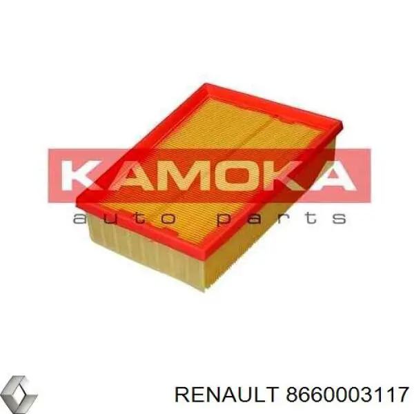 8660003117 Renault (RVI) filtro de aire