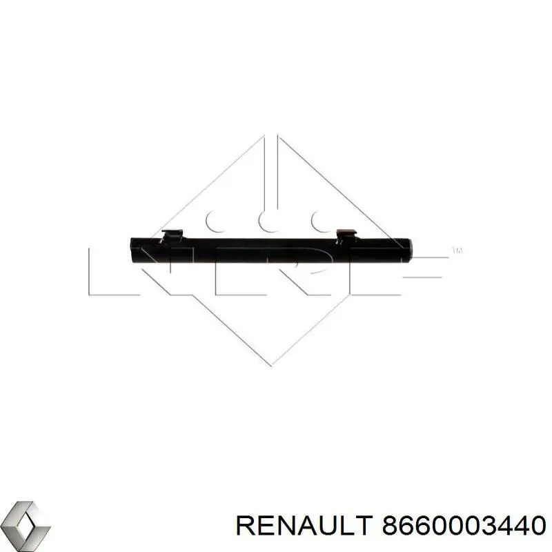 8660003440 Renault (RVI) condensador aire acondicionado
