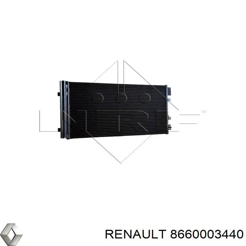 Comprar 8660003440 Renault (RVI) Condensador de aire acondicionado