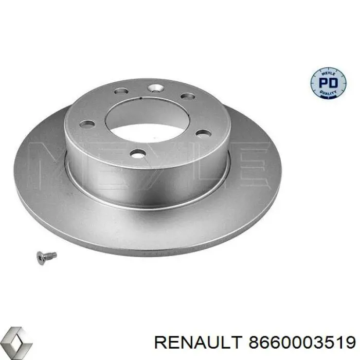 Comprar 8660003519 Renault (RVI) Disco de freno trasero