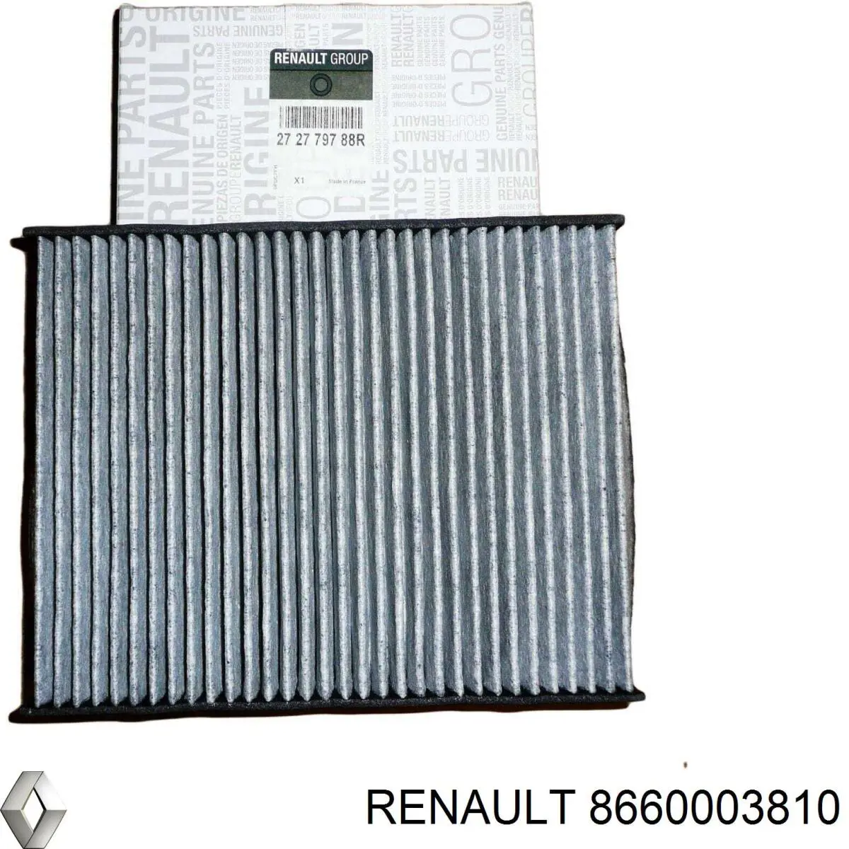 8660003810 Renault (RVI) filtro de habitáculo