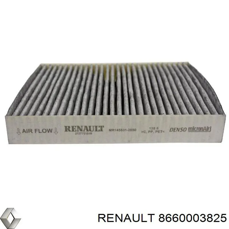 Comprar 8660003825 Renault (RVI) Filtro de aire del habitáculo