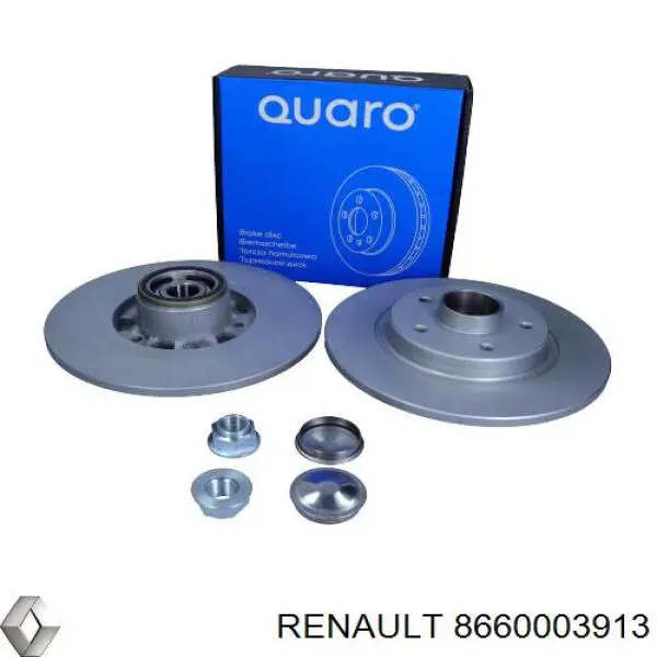 Comprar 8660003913 Renault (RVI) Disco de freno trasero