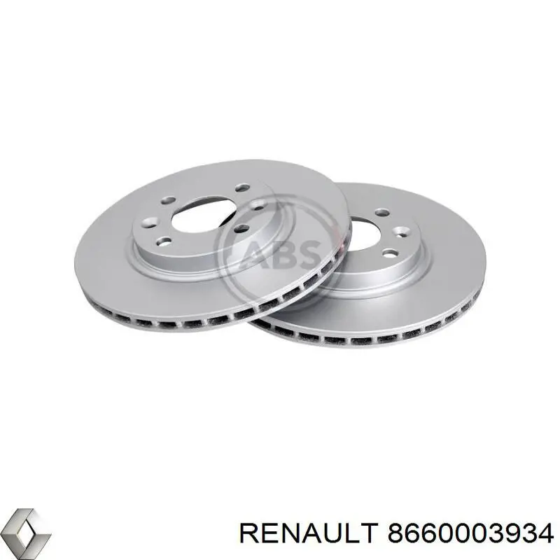 Frenos delanteros Renault (RVI) 8660003934 precio, desde 30,20 EUR