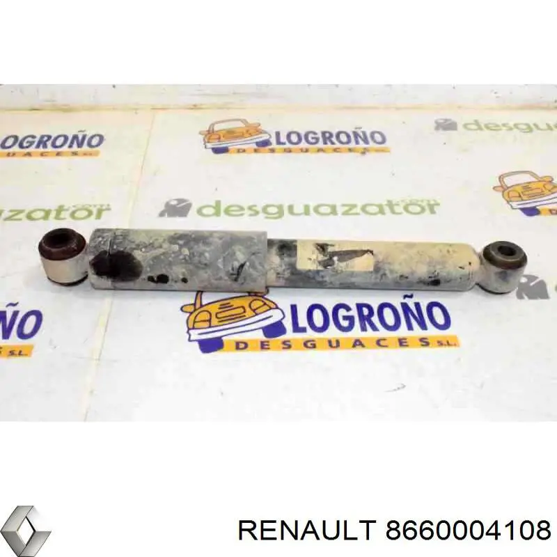 8660004108 Renault (RVI) amortiguador trasero