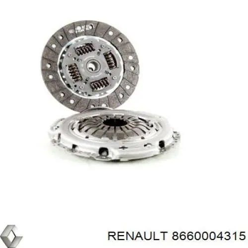 8660004315 Renault (RVI) Embrague motor