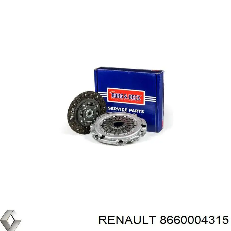 Mecanismo de embrague Renault (RVI) 8660004315 precio, desde 138,97 EUR