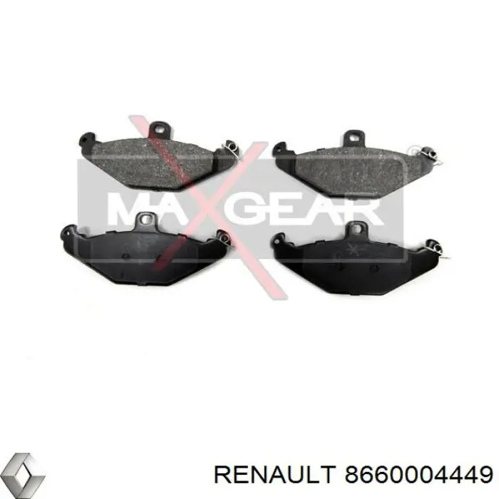 Pinza de freno trasero derecho para Renault 21 (K48)