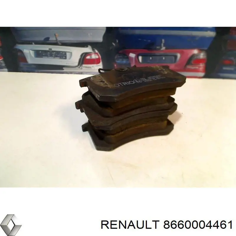 Comprar 8660004461 Renault (RVI) Pastillas de freno traseras