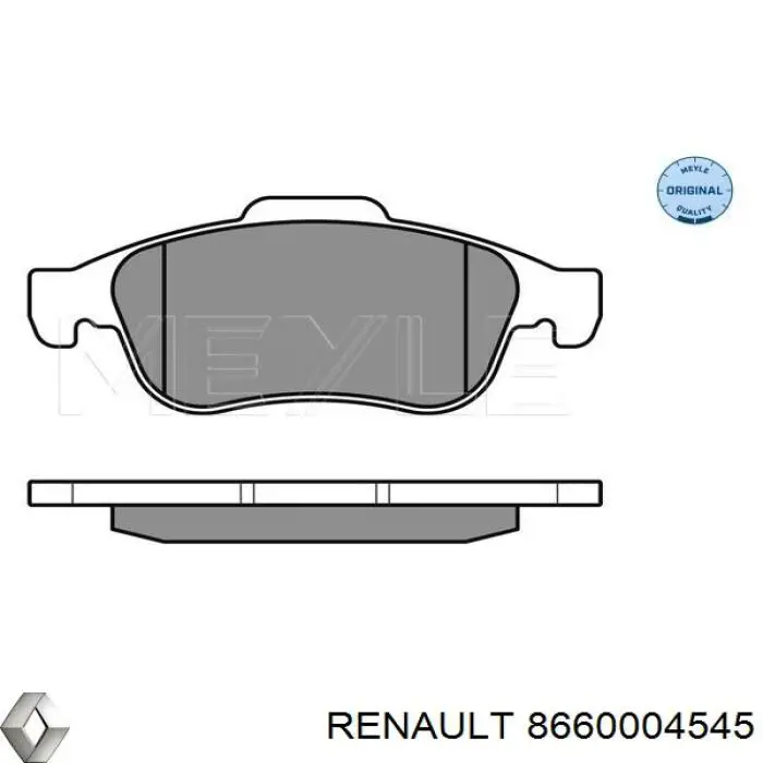 Pastillas freno delanteras Renault (RVI) 8660004545 precio, desde 28,14 EUR