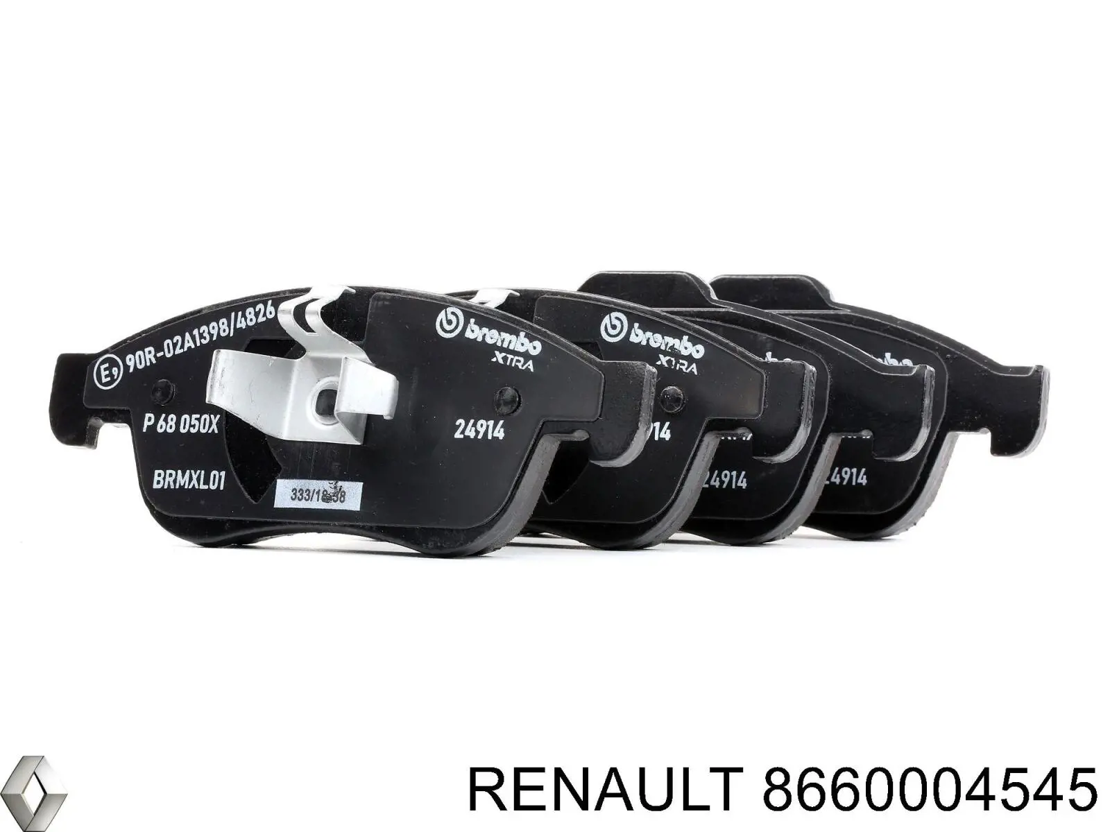 Comprar 8660004545 Renault (RVI) Pastillas delanteras de freno
