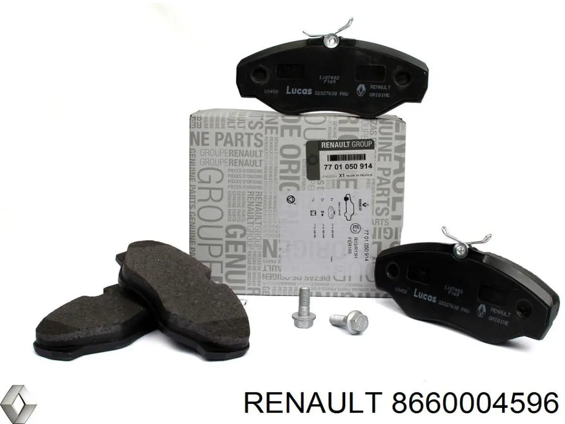 Pastillas de freno delanteras Renault Trafic 2 FL
