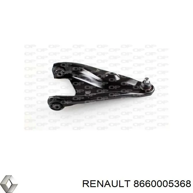 Brazo inferior izquierdo de la suspensión delantera Renault (RVI) 8660005368 precio, desde 36,30 EUR