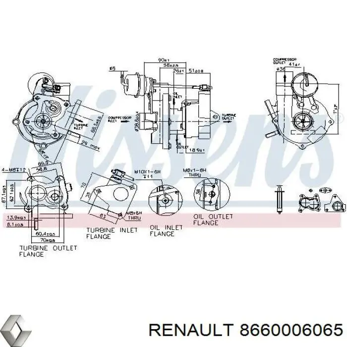 Turbocompresor Renault Clio 2 BB, CB