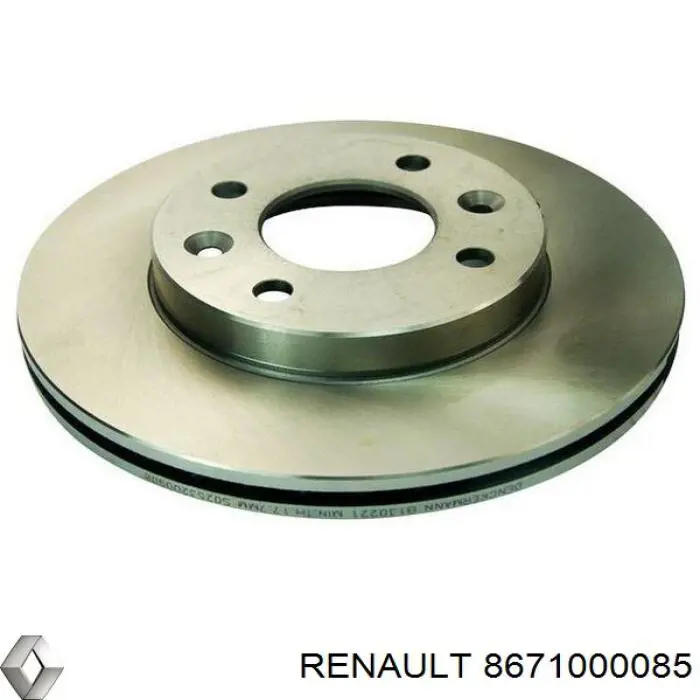 Frenos delanteros Renault (RVI) 8671000085 precio, desde 22,39 EUR