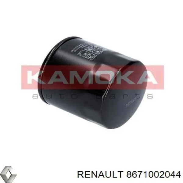 8671002044 Renault (RVI) filtro de aceite