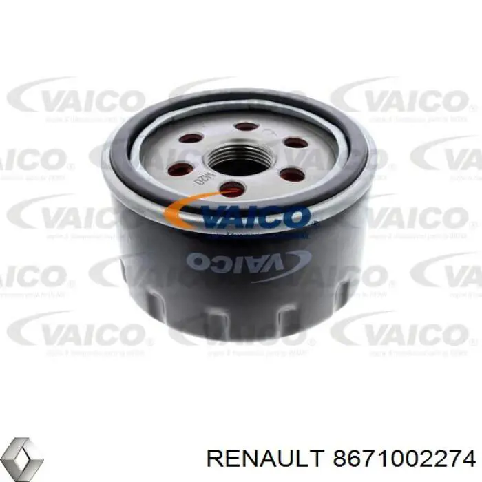Filtro de aceite Renault (RVI) 8671002274 precio, desde 3,89 EUR