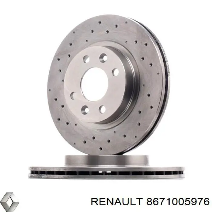 Frenos delanteros Renault (RVI) 8671005976 precio, desde 27,70 EUR