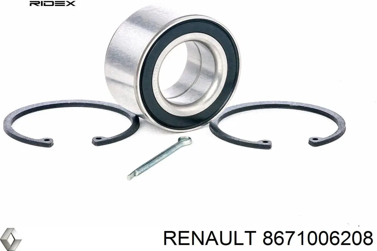 8671006208 Renault (RVI) cojinete de rueda delantero