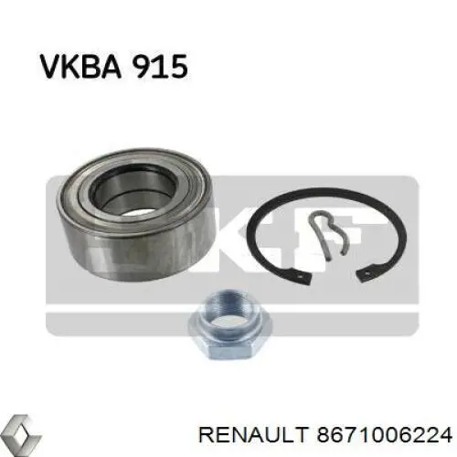 8671006224 Renault (RVI) Rodamientos de rueda delantero