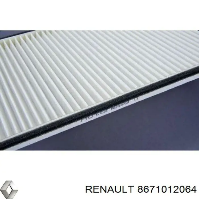 8671012064 Renault (RVI) filtro habitáculo