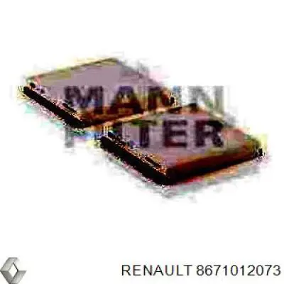 8671012073 Renault (RVI) filtro de habitáculo