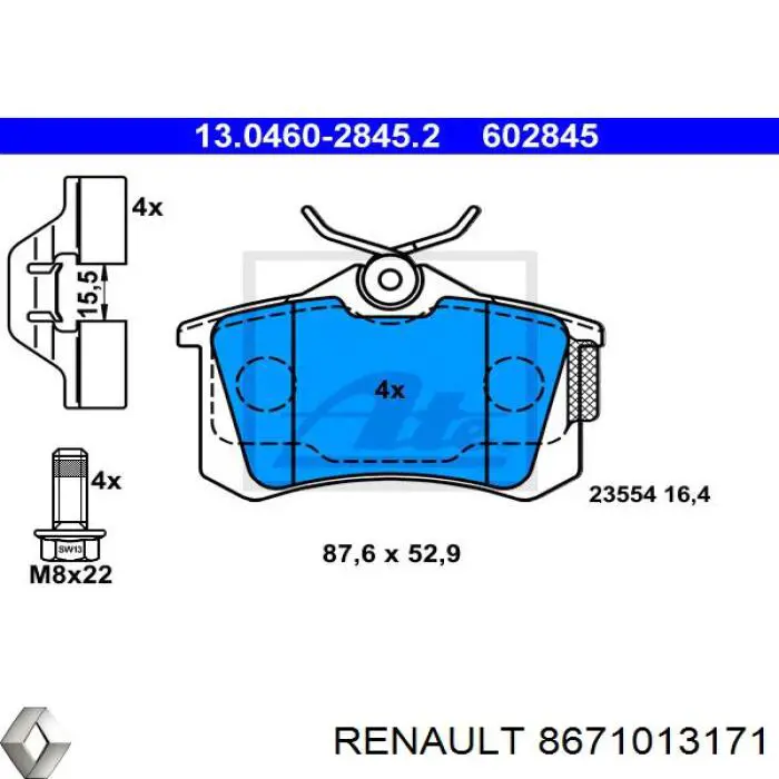 8671013171 Renault (RVI)