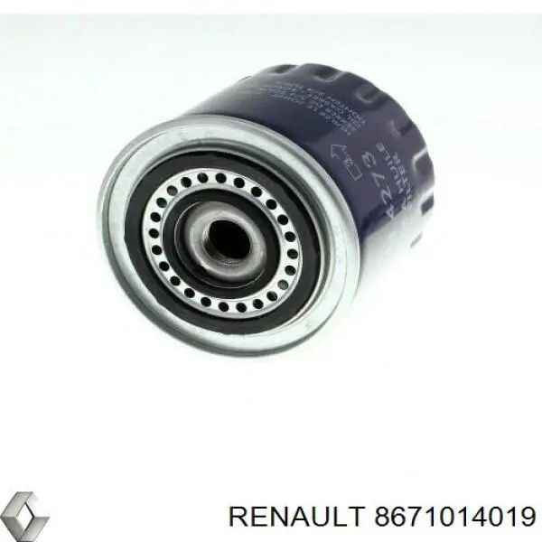 8671014019 Renault (RVI) filtro de aceite