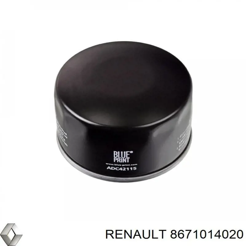 Comprar 8671014020 Renault (RVI) Filtros de aceite