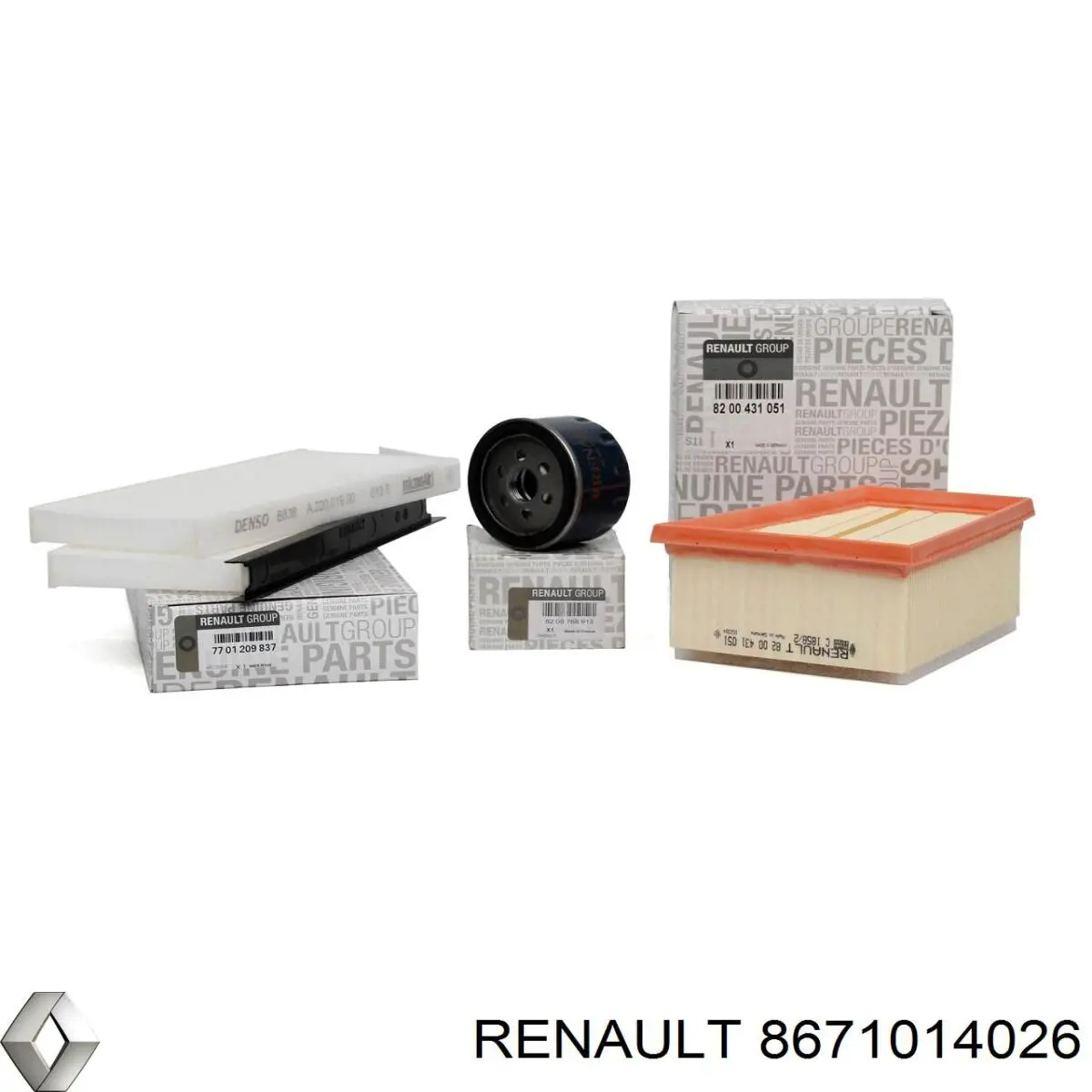 Filtro de aceite Renault Megane 1 LA0, LA1