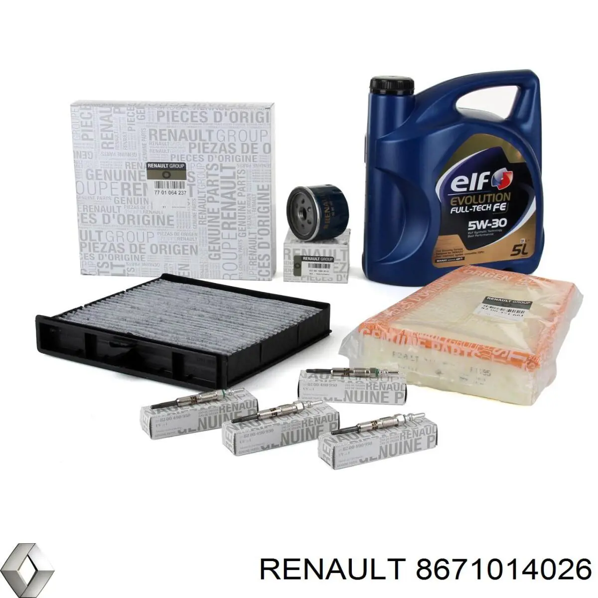 Filtro de aceite Renault Megane 1 LA0, LA1