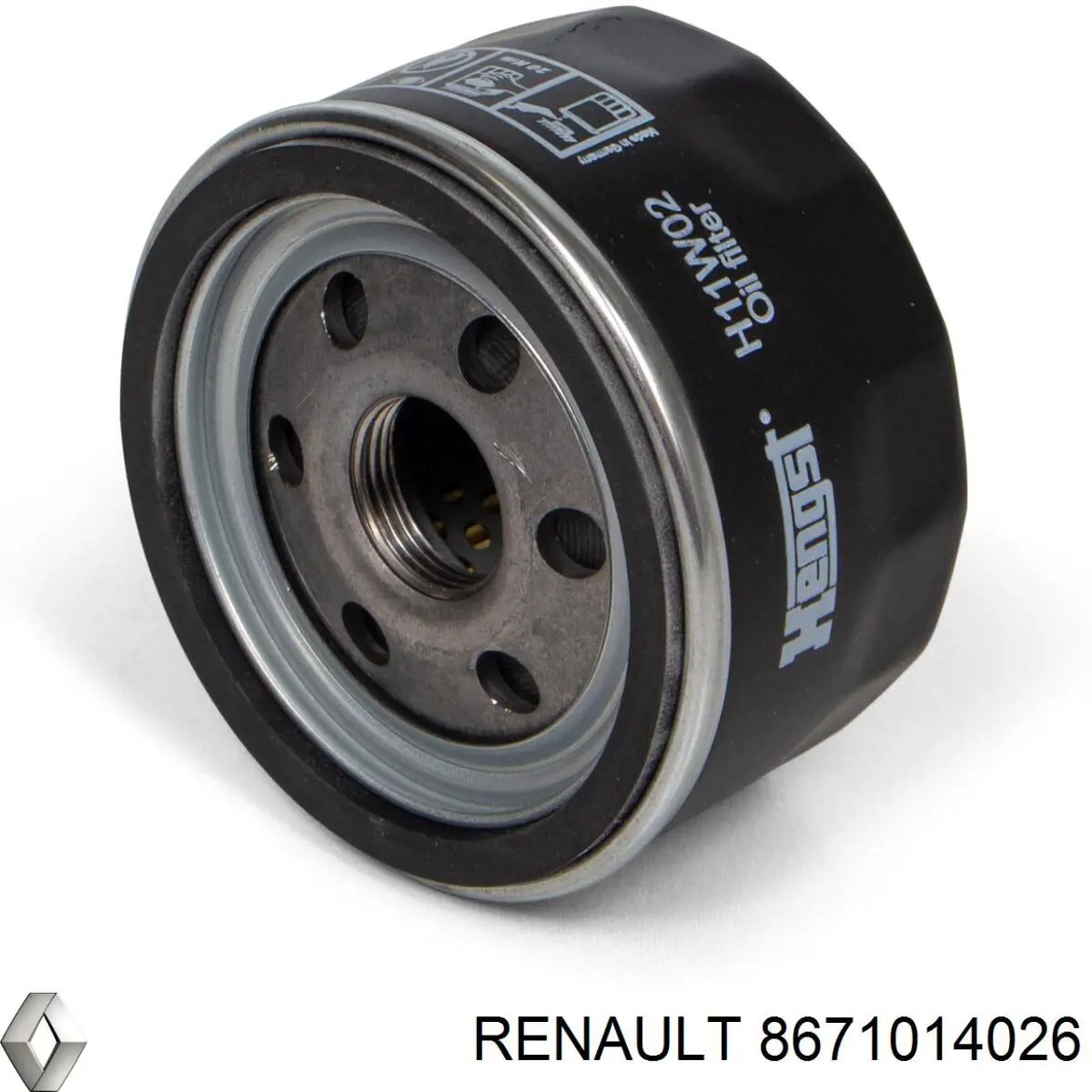 Filtro de aceite Renault Megane 1 LA0, LA1