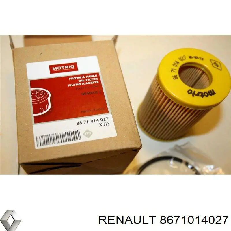 Comprar 8671014027 Renault (RVI) Filtros de aceite