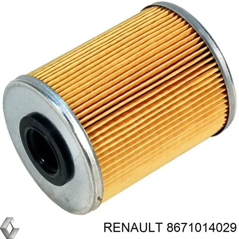 Filtro de aceite 8671014029 Renault (RVI)