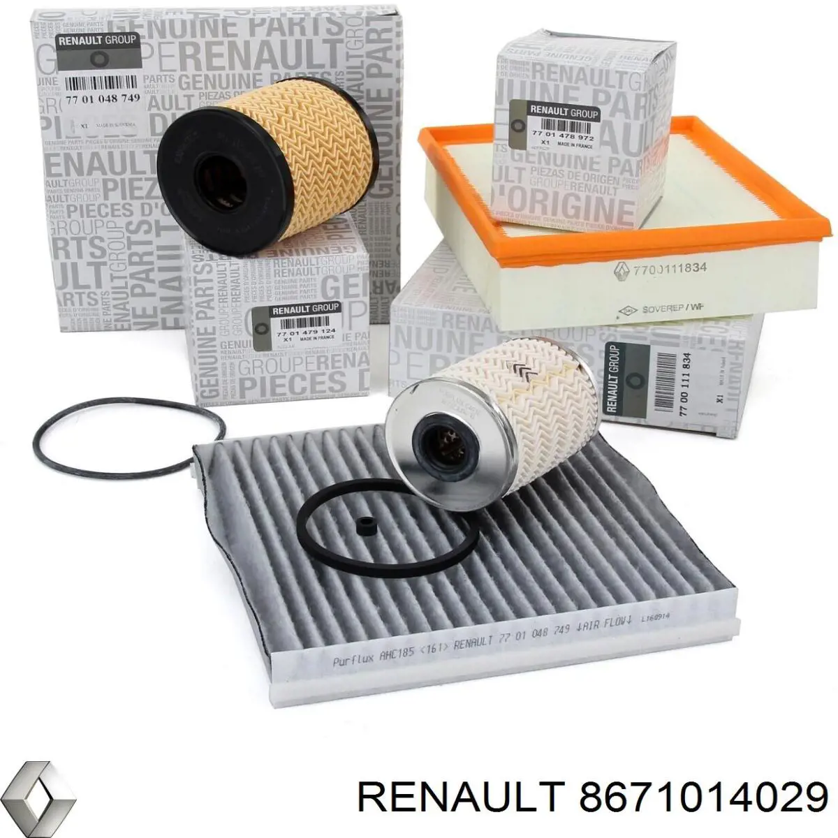 Filtro de aceite motor Renault (RVI) 8671014029
