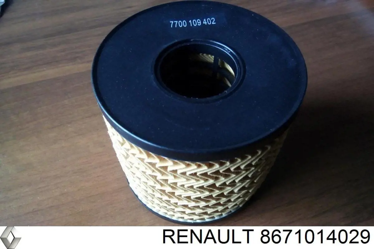 8671014029 Renault (RVI) filtro de aceite