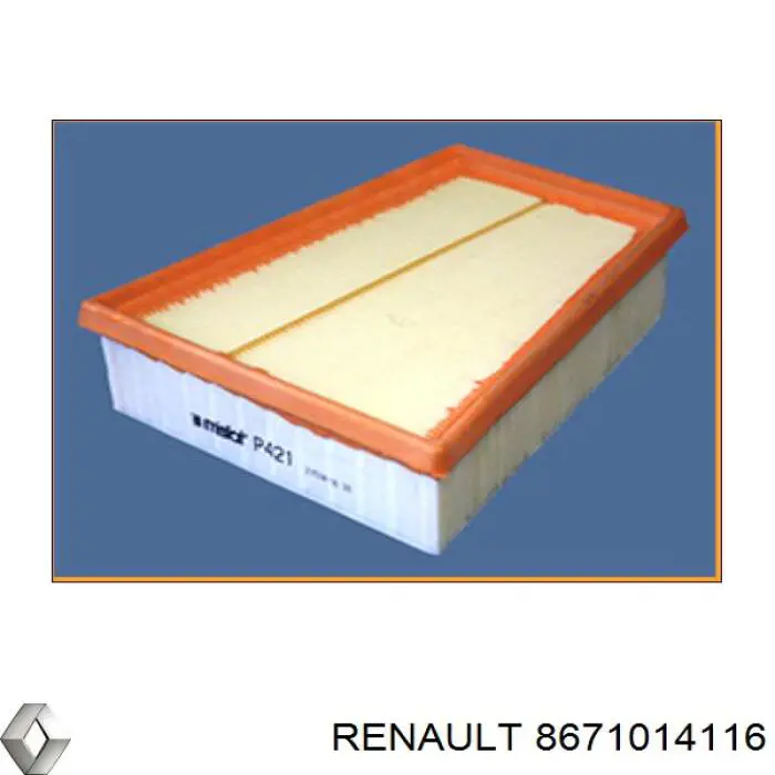 Comprar 8671014116 Renault (RVI) Filtro de aire