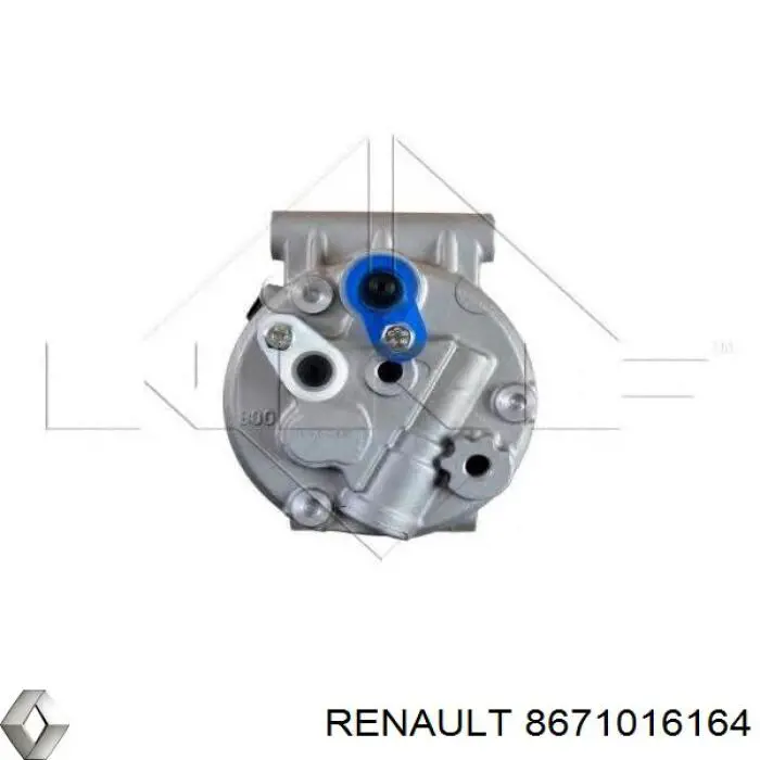 8671016164 Renault (RVI) compresor de aire acondicionado
