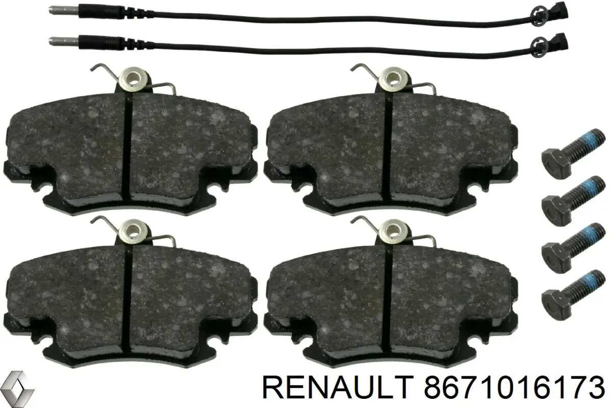 Pastillas de freno delanteras Peugeot 205 2 20A, C