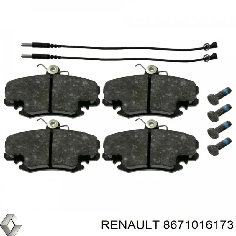 Pastillas de freno delanteras Peugeot 205 2 20A, C