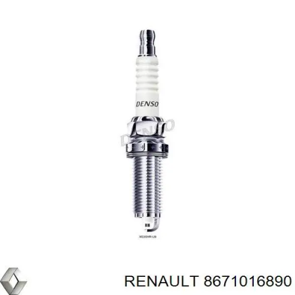 Bujía 8671016890 Renault (RVI)