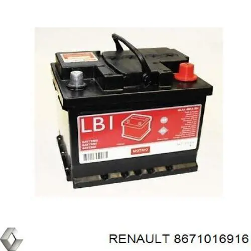 Batería de arranque Renault (RVI) 8671016916 precio, desde 72,25 EUR