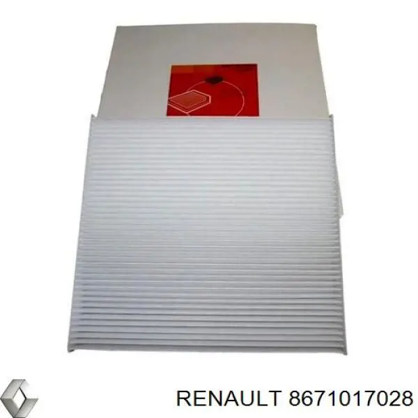 Filtro de cabina Renault (RVI) 8671017028 precio, desde 12,68 EUR