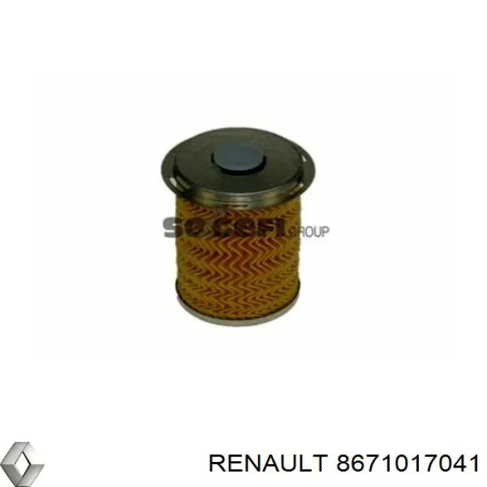 Filtro combustible Renault (RVI) 8671017041 precio, desde 5,43 EUR