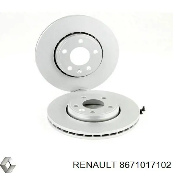 Freno de disco delantero Renault Trafic 2 FL